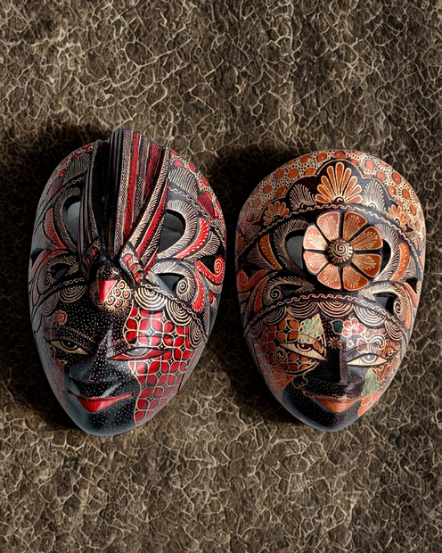 Merak-Blumenmaske
