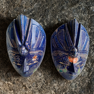 Merak Blaue Maske