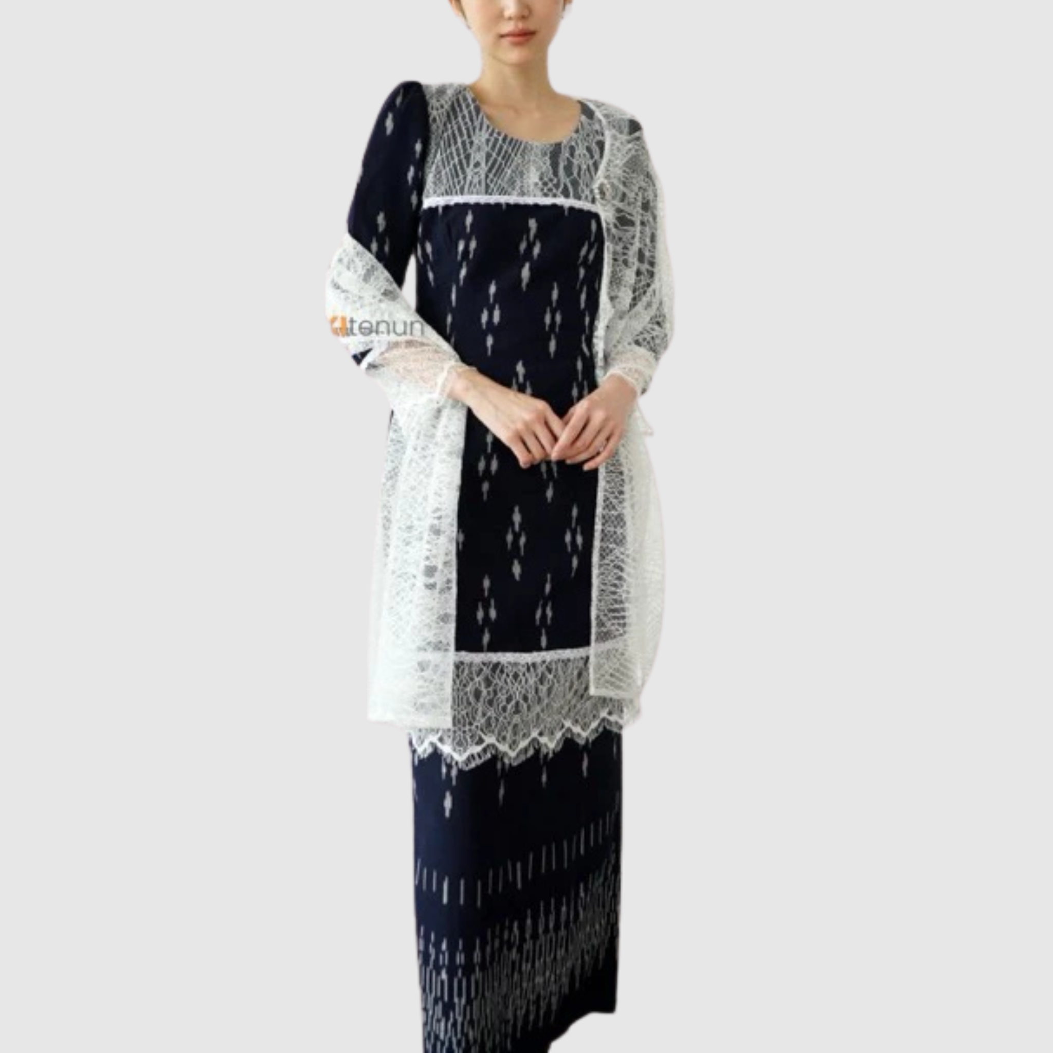 Dinara Webstoff-Set – Traditioneller Tenun im zeitgenössischen Stil