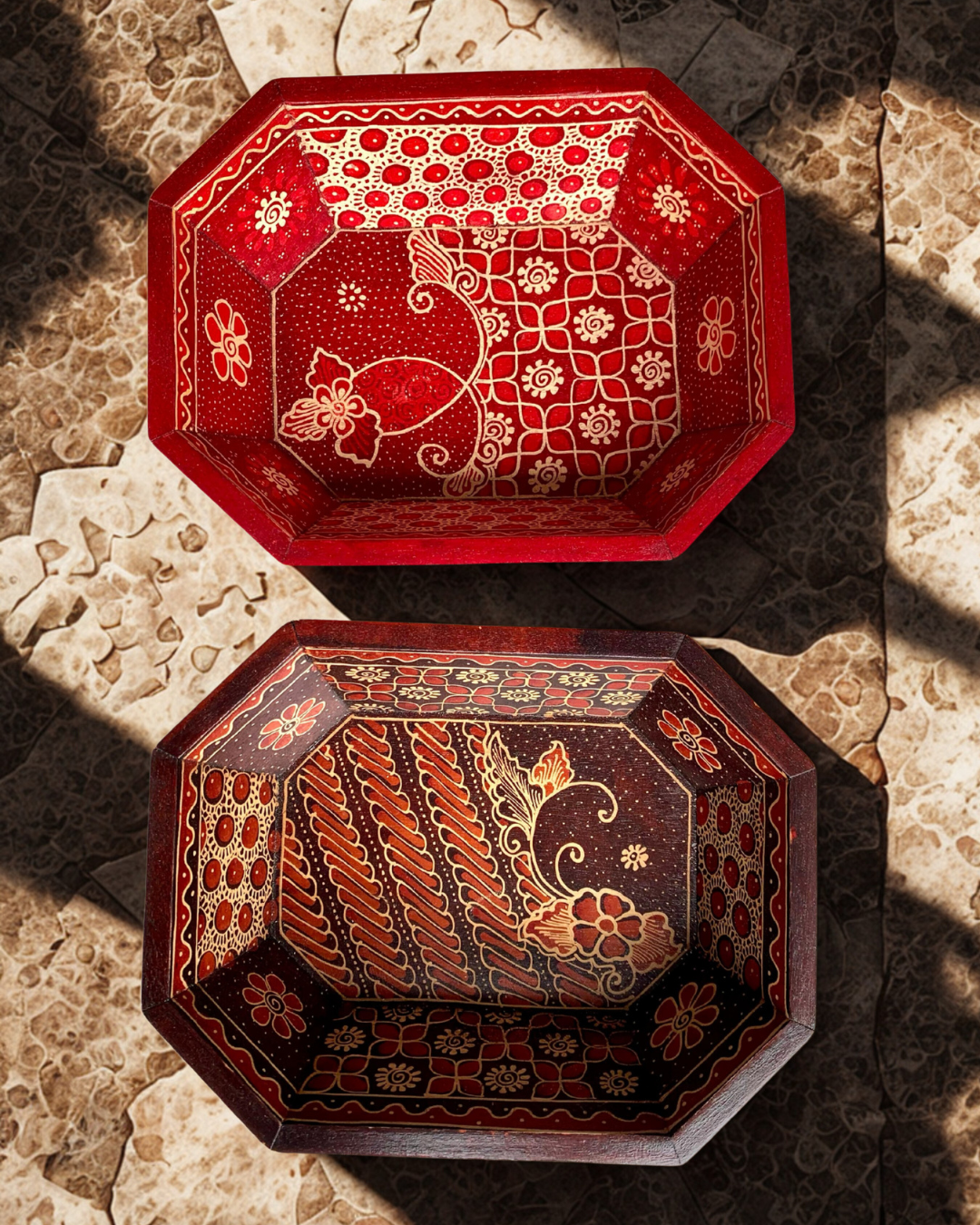 Octagon Fruit Bowls