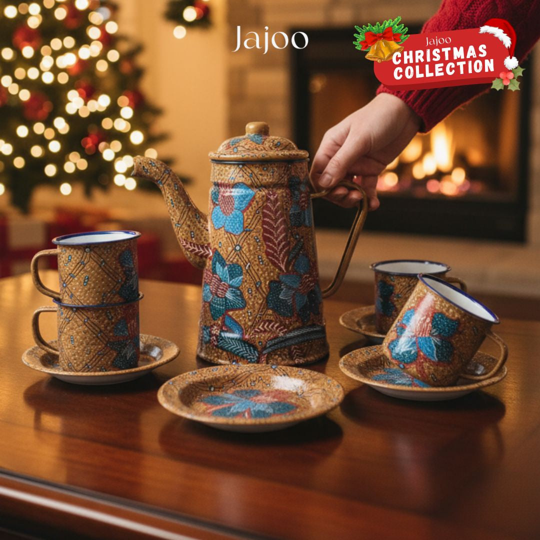 Harmony of Java Batik Tea Set
