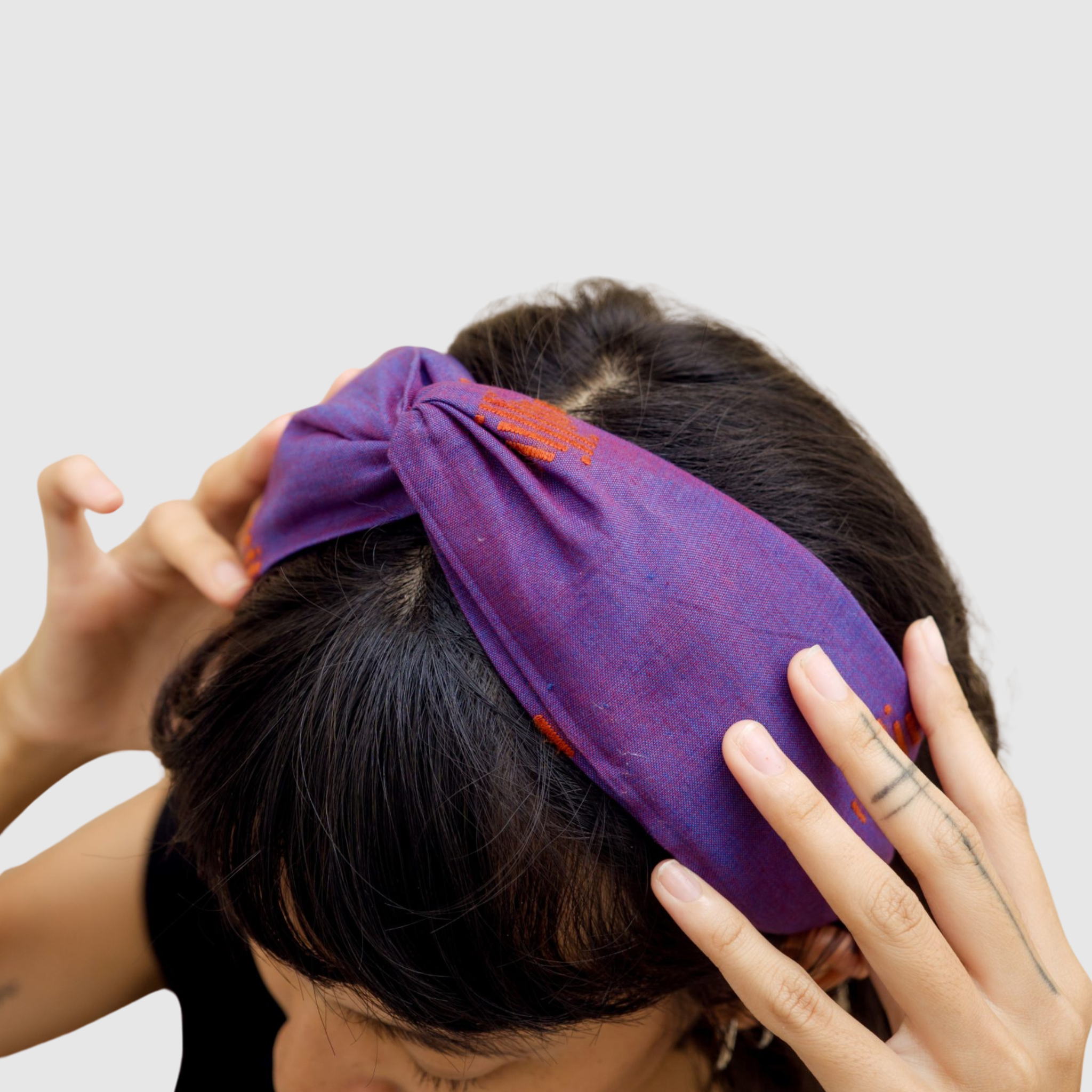 Dua Rupa Bandana-Set – handgewebtes Eleganz-Duo