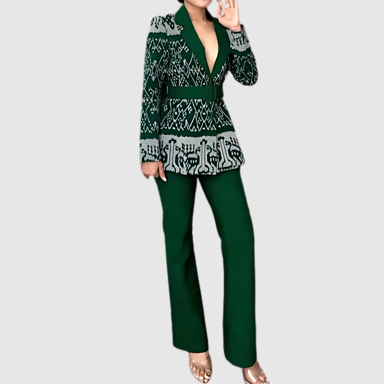 Nara Blazer Gewebe