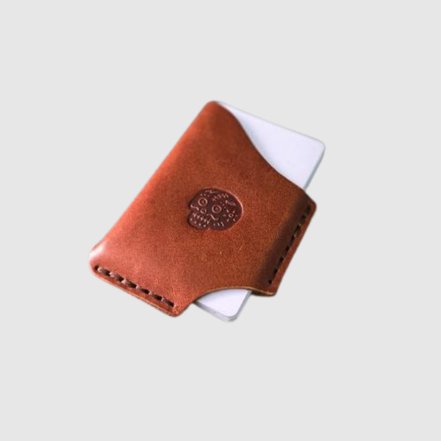 BDS Hornet Kartenetui aus Leder, minimalistisch