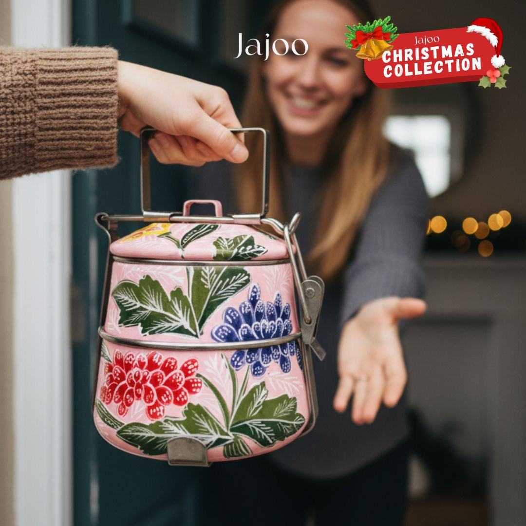 2-stöckige Tiffin-Lunchbox