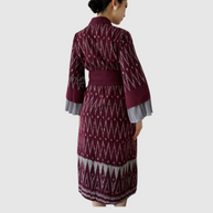 Sabel Kimono Woven Fabric styled outfit – durable and elegant traditional kimono | jajoo.de