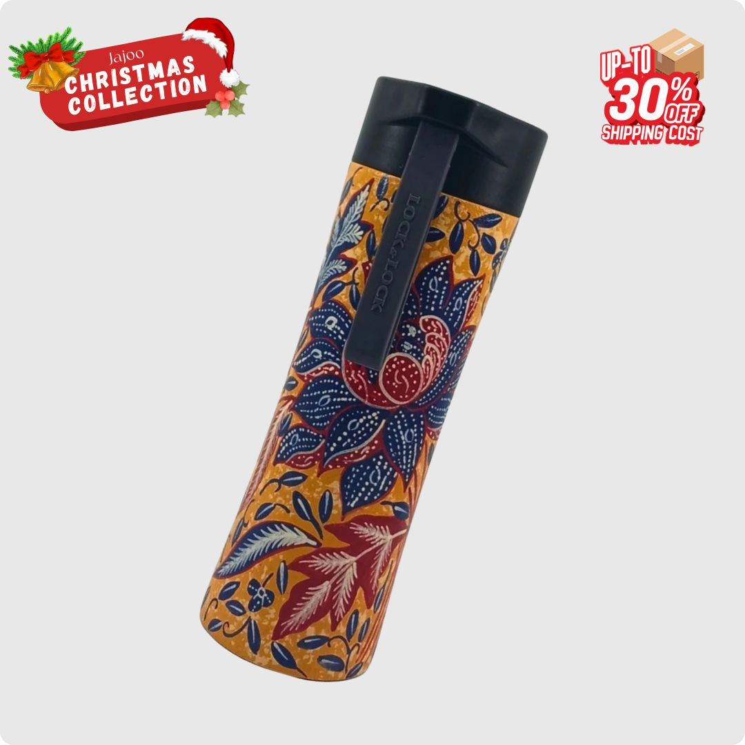 Handbemalte Batikflasche – 400 ml