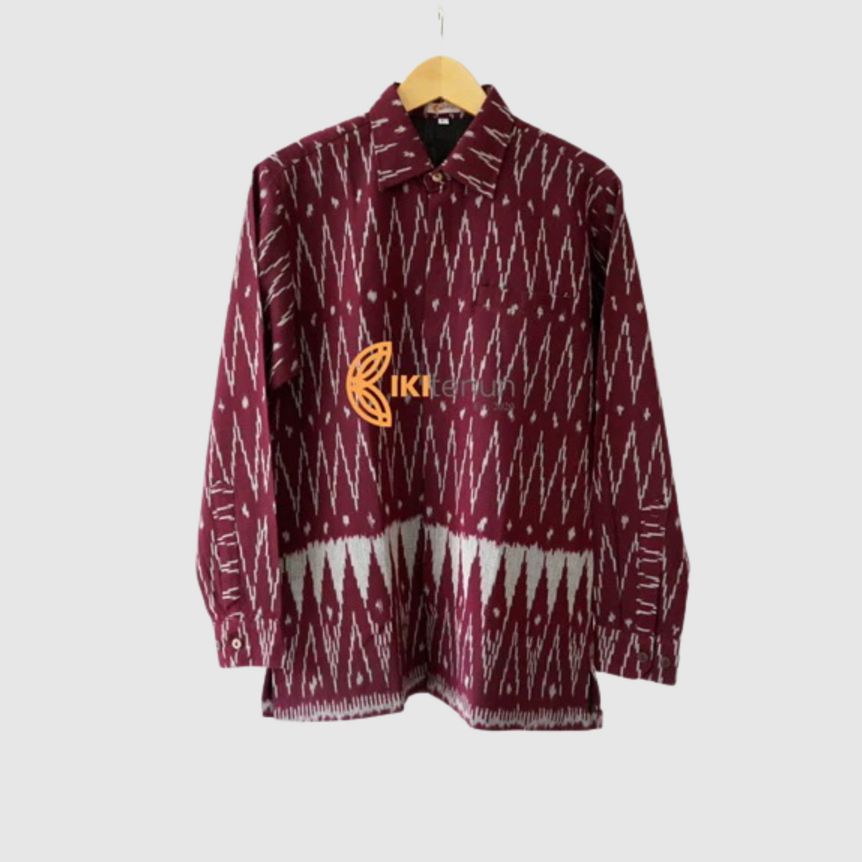 Sabel Kimono Woven Fabric detail – high-quality tenun weave showcasing artisanal texture | jajoo.de