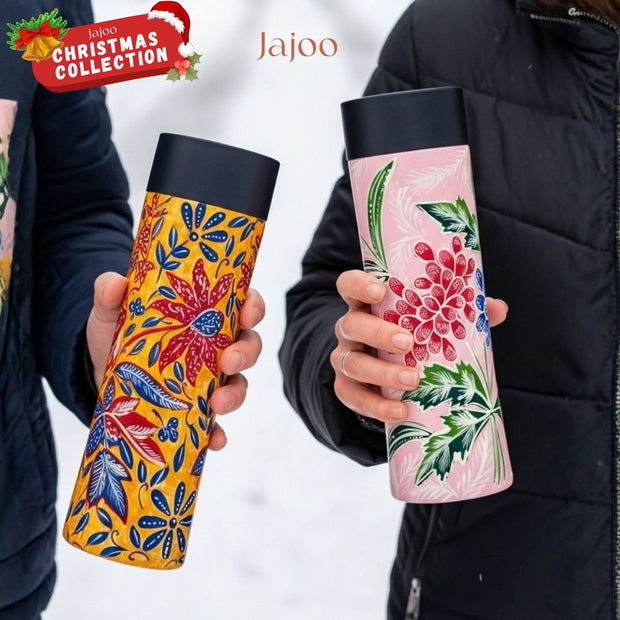 Handbemalte Batikflasche – 400 ml