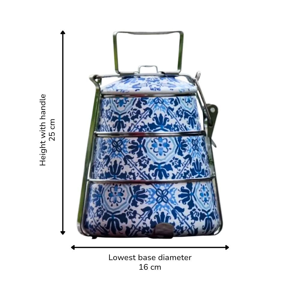 Rantang Keluarga — Handbemalter Batik-Henkelmann