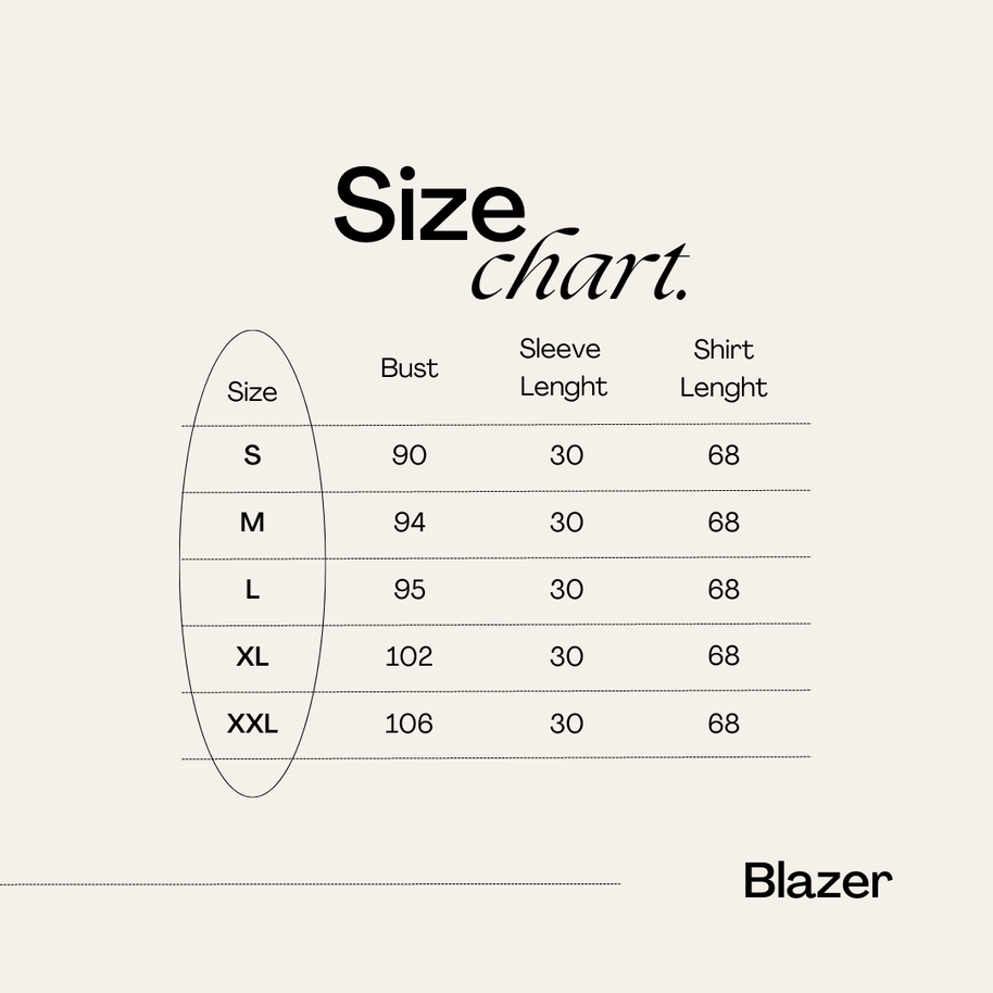 Nara Blazer Gewebe