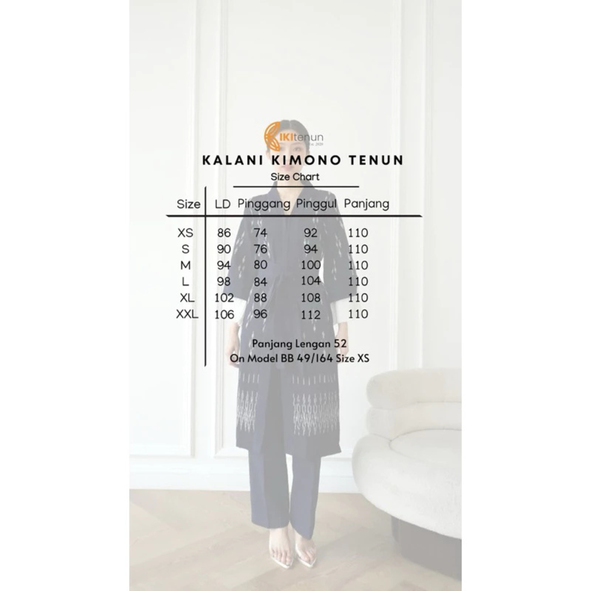 Kalani Tenun Kimono – Elegante traditionelle Kleidung mit modernem Design