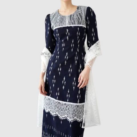 Dinara Webstoff-Set – Traditioneller Tenun im zeitgenössischen Stil