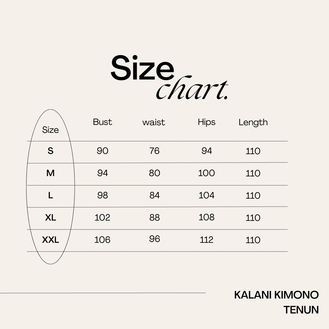 Kalani Tenun Kimono – Elegante traditionelle Kleidung mit modernem Design