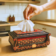 Carving Tissue Box