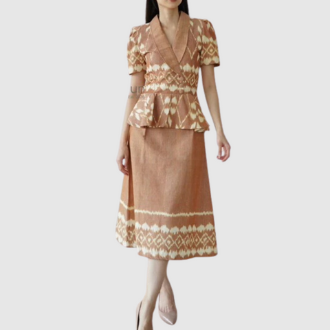 Amora Dress back view – hidden zipper design for a clean and sophisticated look | jajoo.de