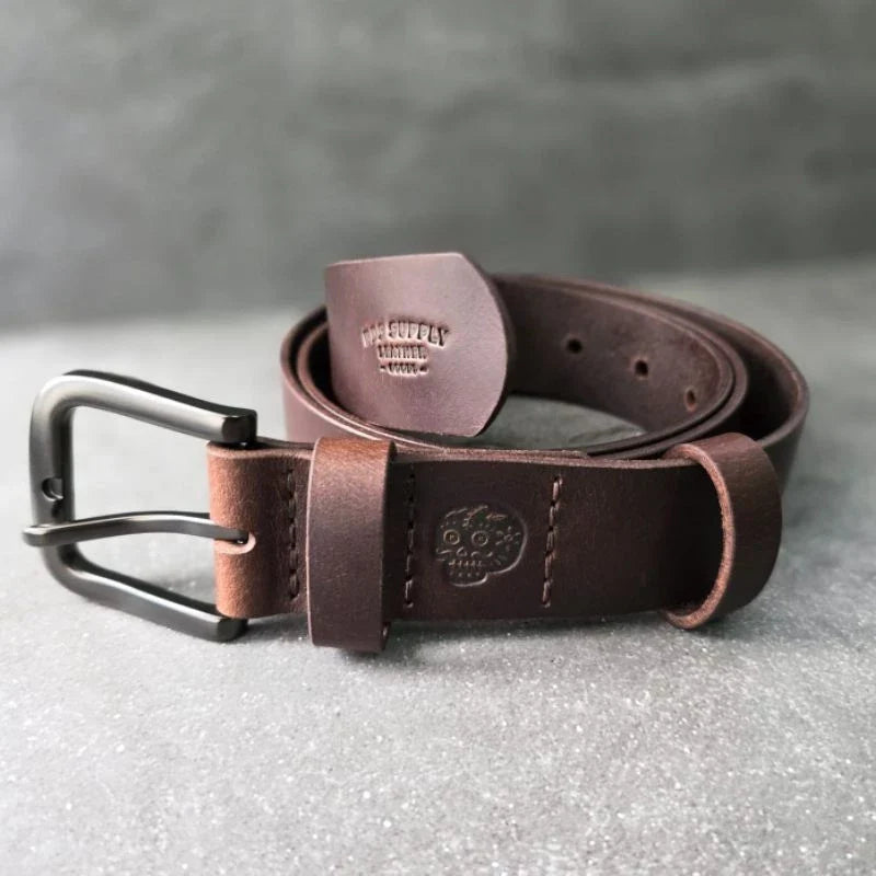Browstone Ledergürtel Handgefertigt
