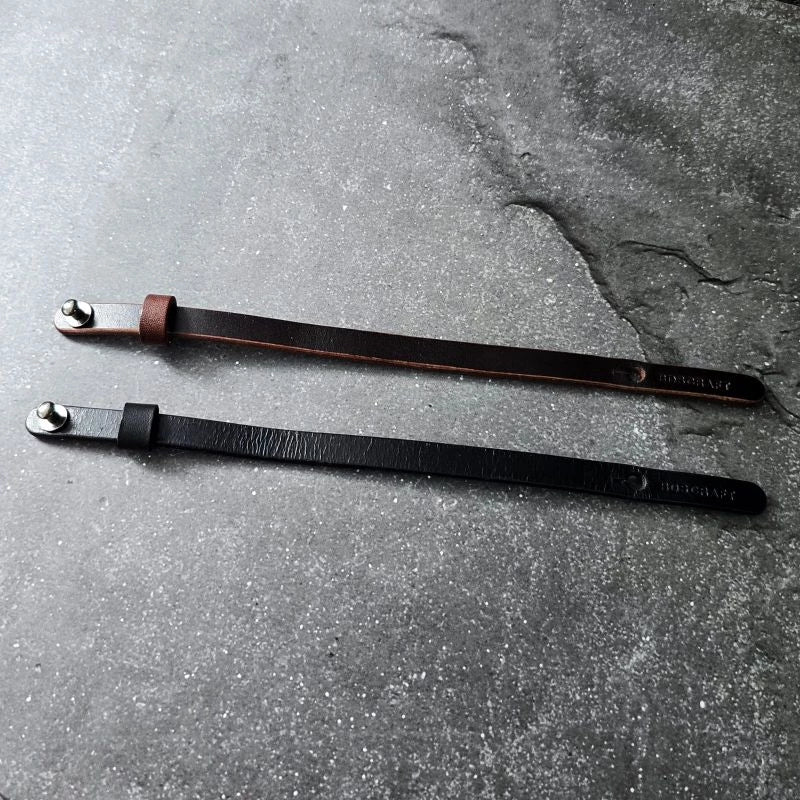 Vollleder-Armband – Handgefertigtes Indonesisches Accessoire, Minimalistischer Nachhaltiger Schmuck