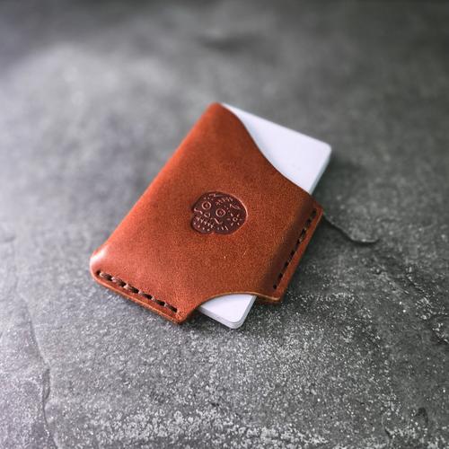 BDS Hornet Kartenetui aus Leder, minimalistisch