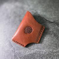 BDS Hornet Kartenetui aus Leder, minimalistisch