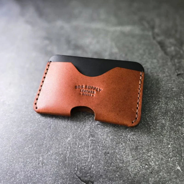 CAPITOL KARTENHALTER - Premium Leder Kartenhalter Handgefertigt