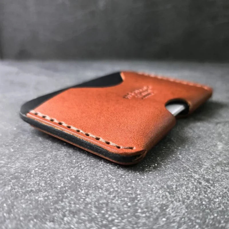 CAPITOL KARTENHALTER - Premium Leder Kartenhalter Handgefertigt