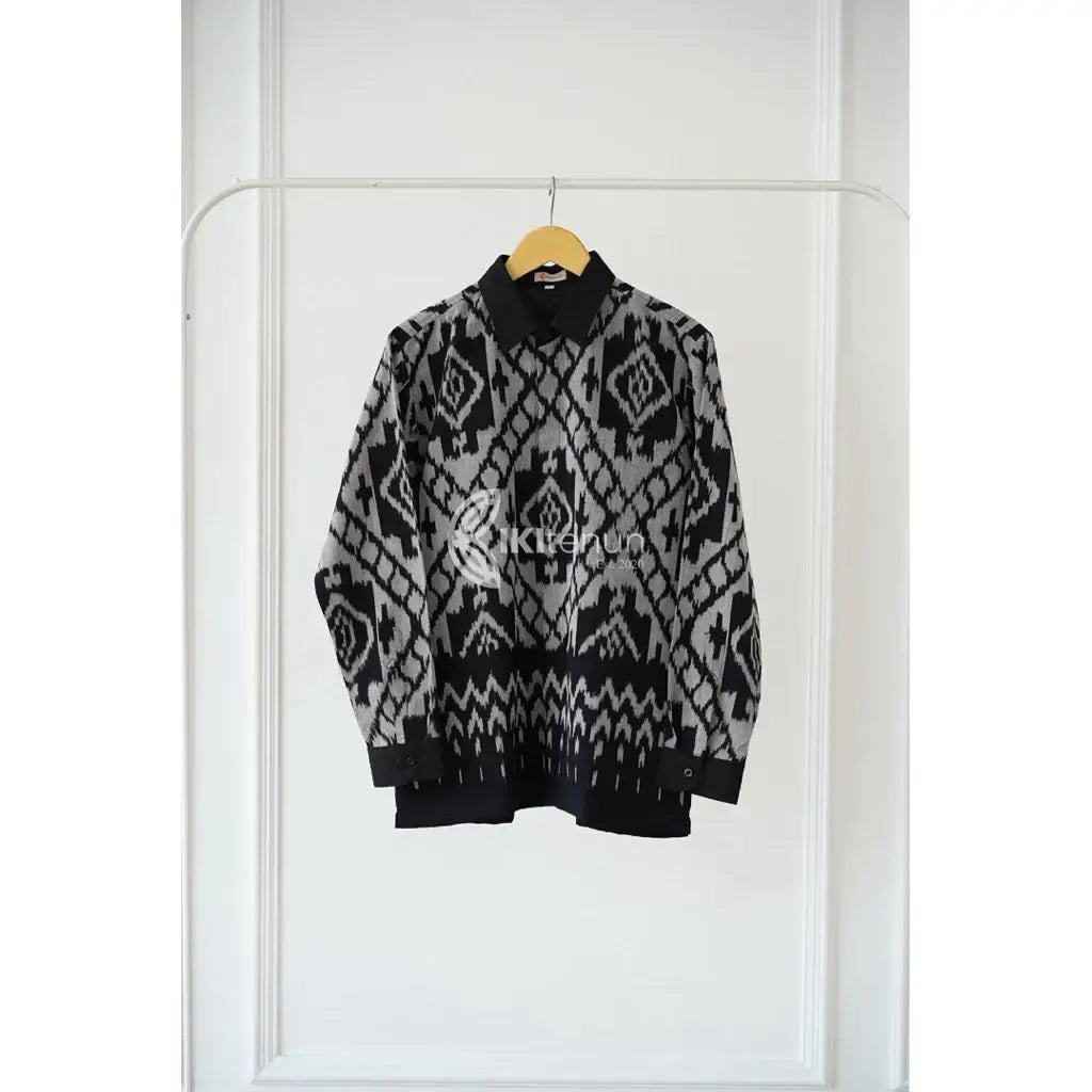 Cempaka Set Tenun Schwarz