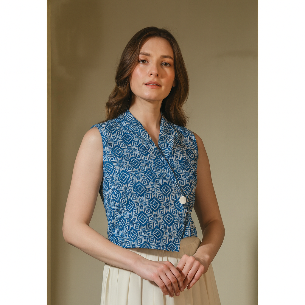 Batik Dyana Weste Bluse