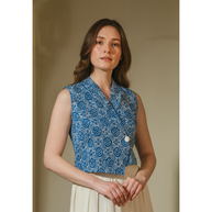 Batik Dyana Weste Bluse