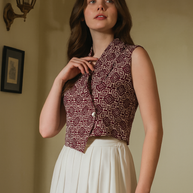 Batik Dyana Weste Bluse