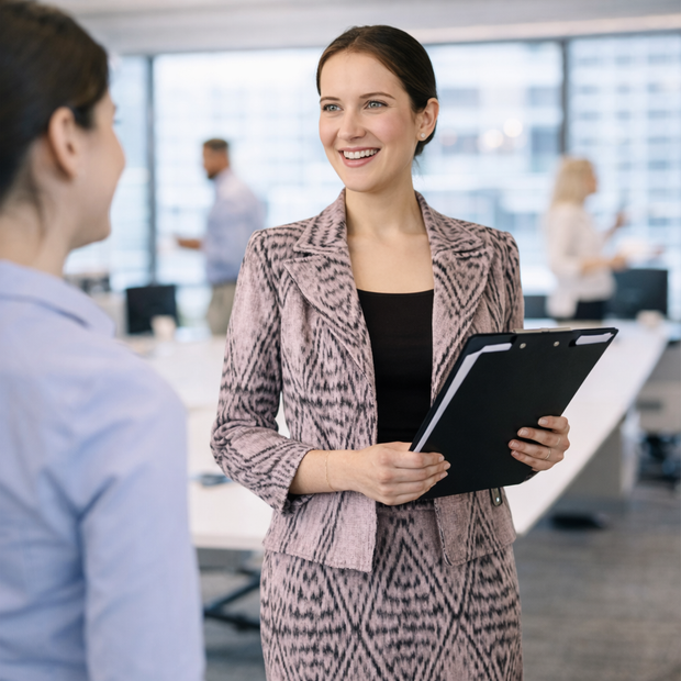 Aura Tenun Kurzblazer