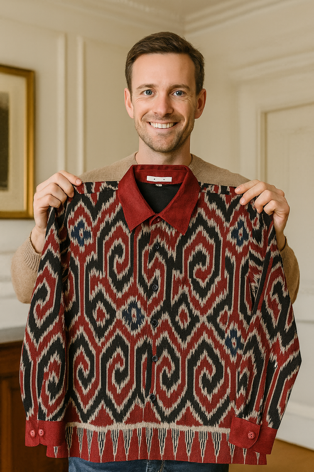 Tenun-Shirt anrufen