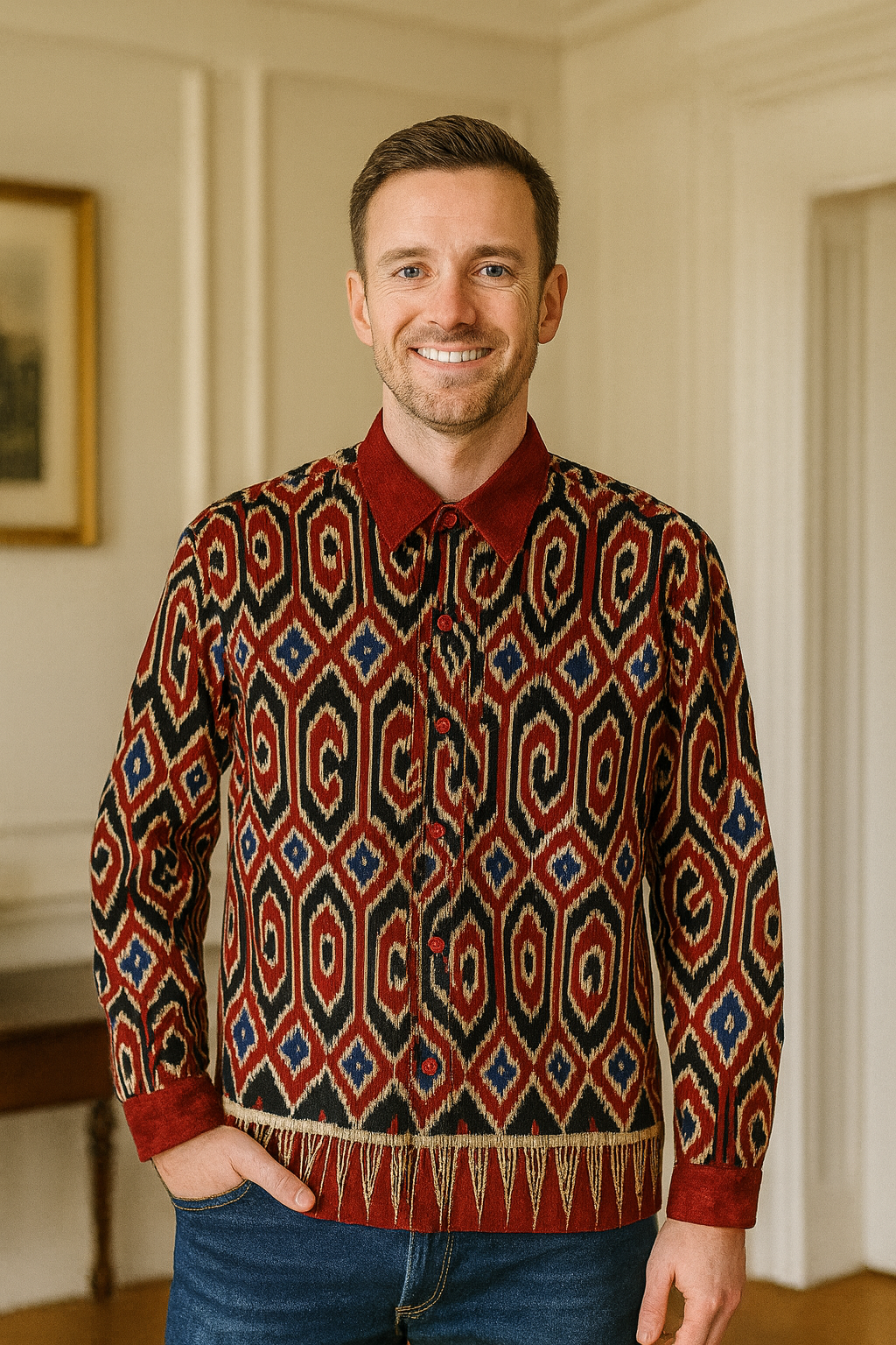 Tenun-Shirt anrufen