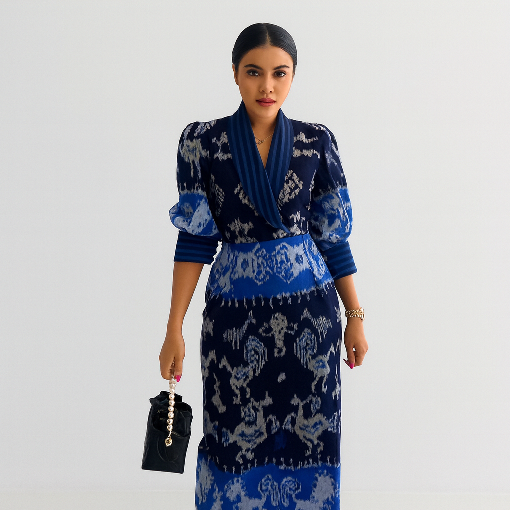 Iris Tenun Dress