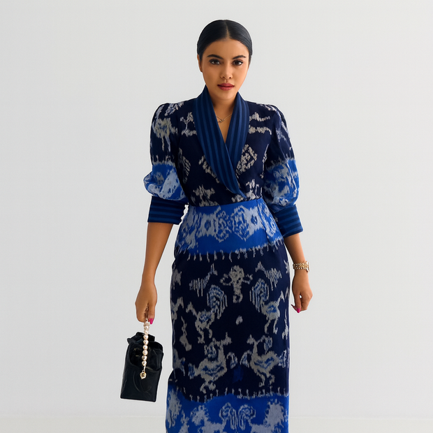 Iris Tenun Dress