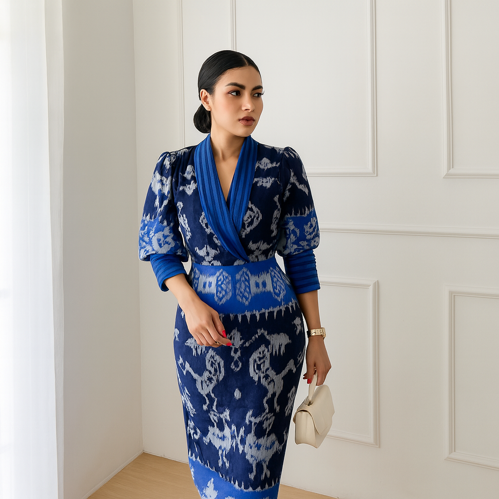 Iris Tenun Dress