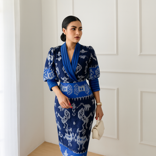 Iris Tenun Dress