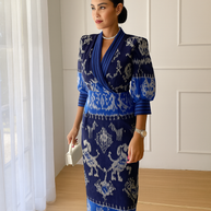 Iris Tenun Dress