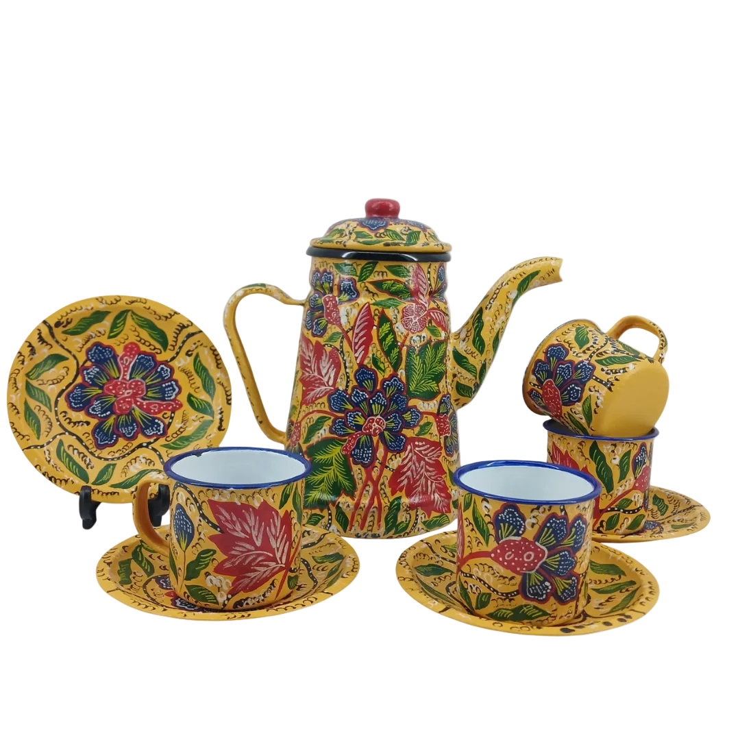 Harmony of Java Batik Tea Set
