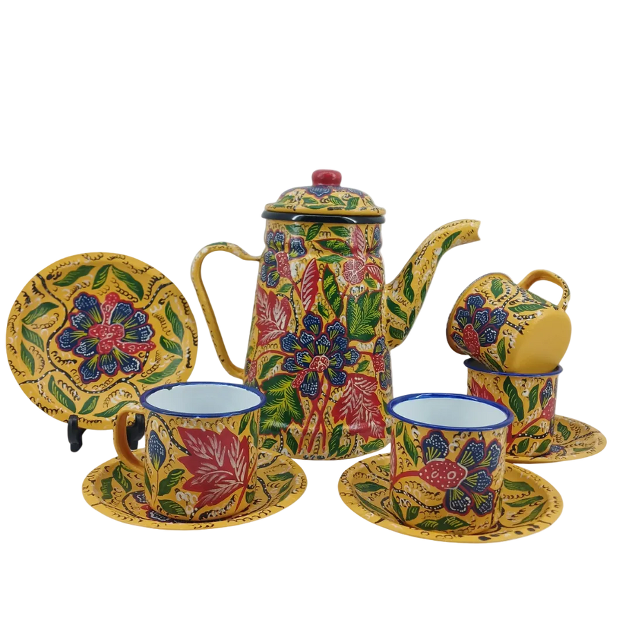 Harmony of Java Batik Tea Set
