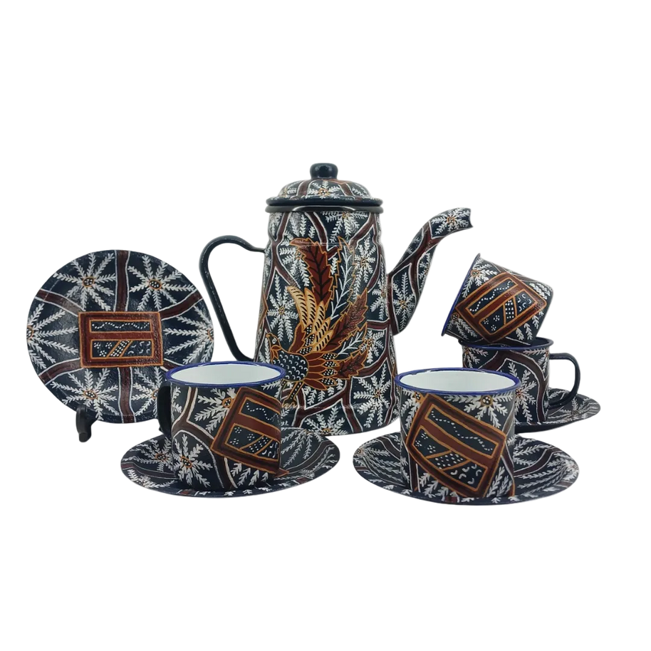 Harmony of Java Batik Tea Set