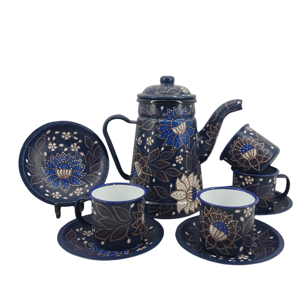 Harmony of Java Batik Tea Set