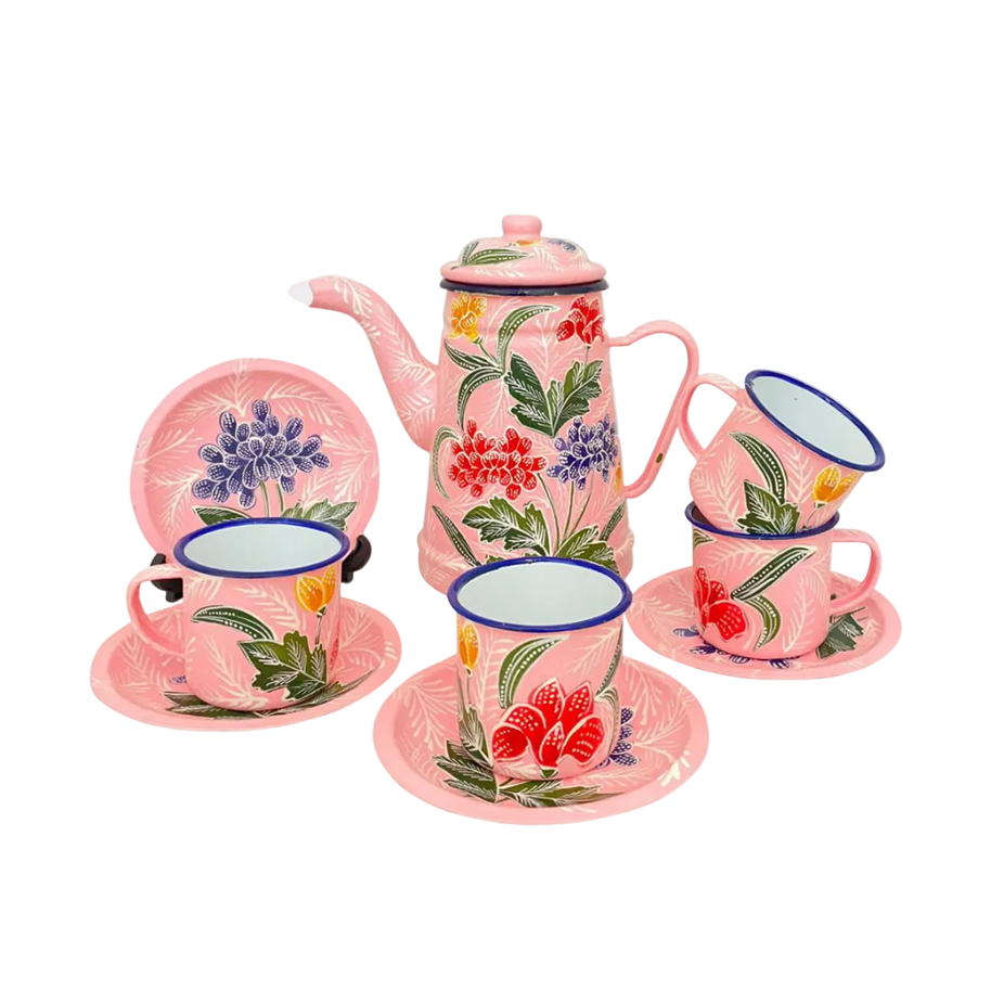 Harmony of Java Batik Tea Set
