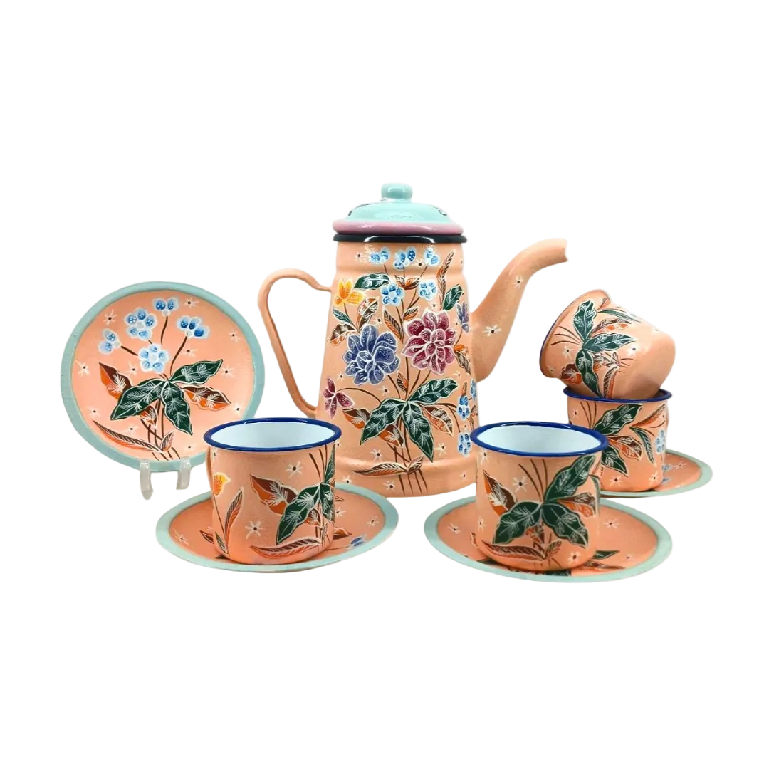 Harmony of Java Batik Tea Set
