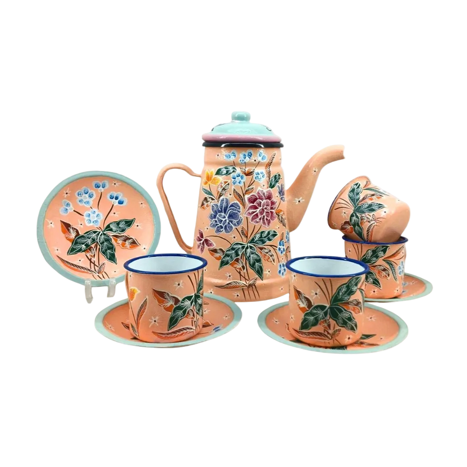 Harmony of Java Batik Tea Set