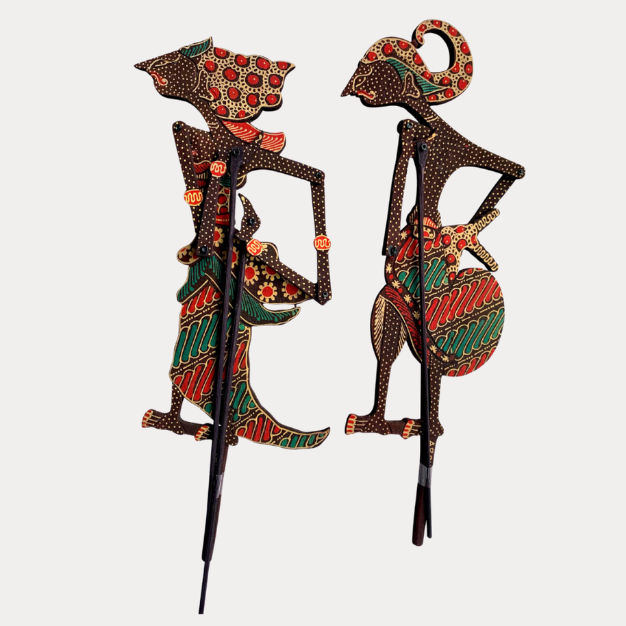 Srikandi und Arjuna Wayang