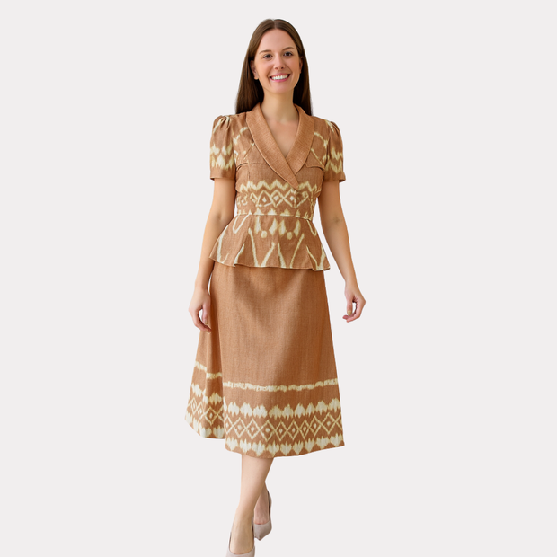 Amora Dress — Elegant Tenun Dress for Every Occasion