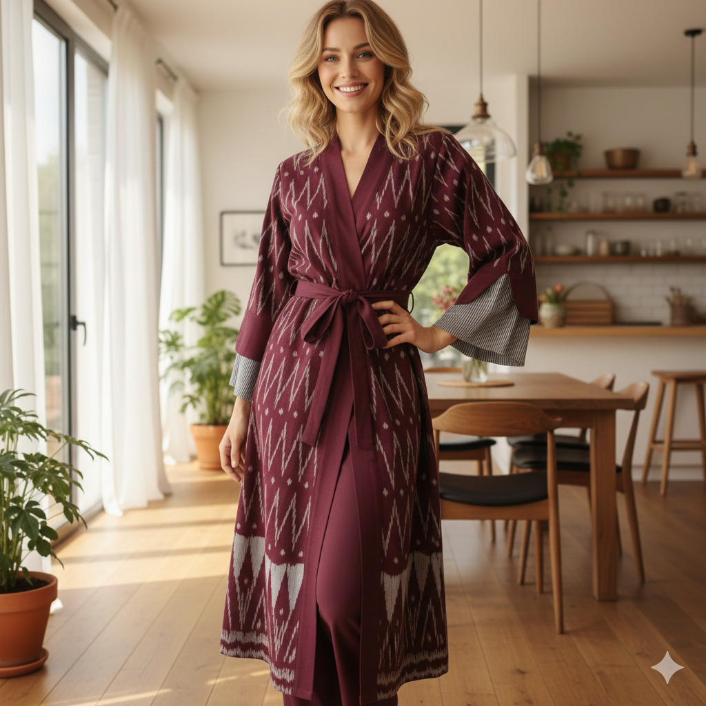 Sabel Kimono Woven Fabric