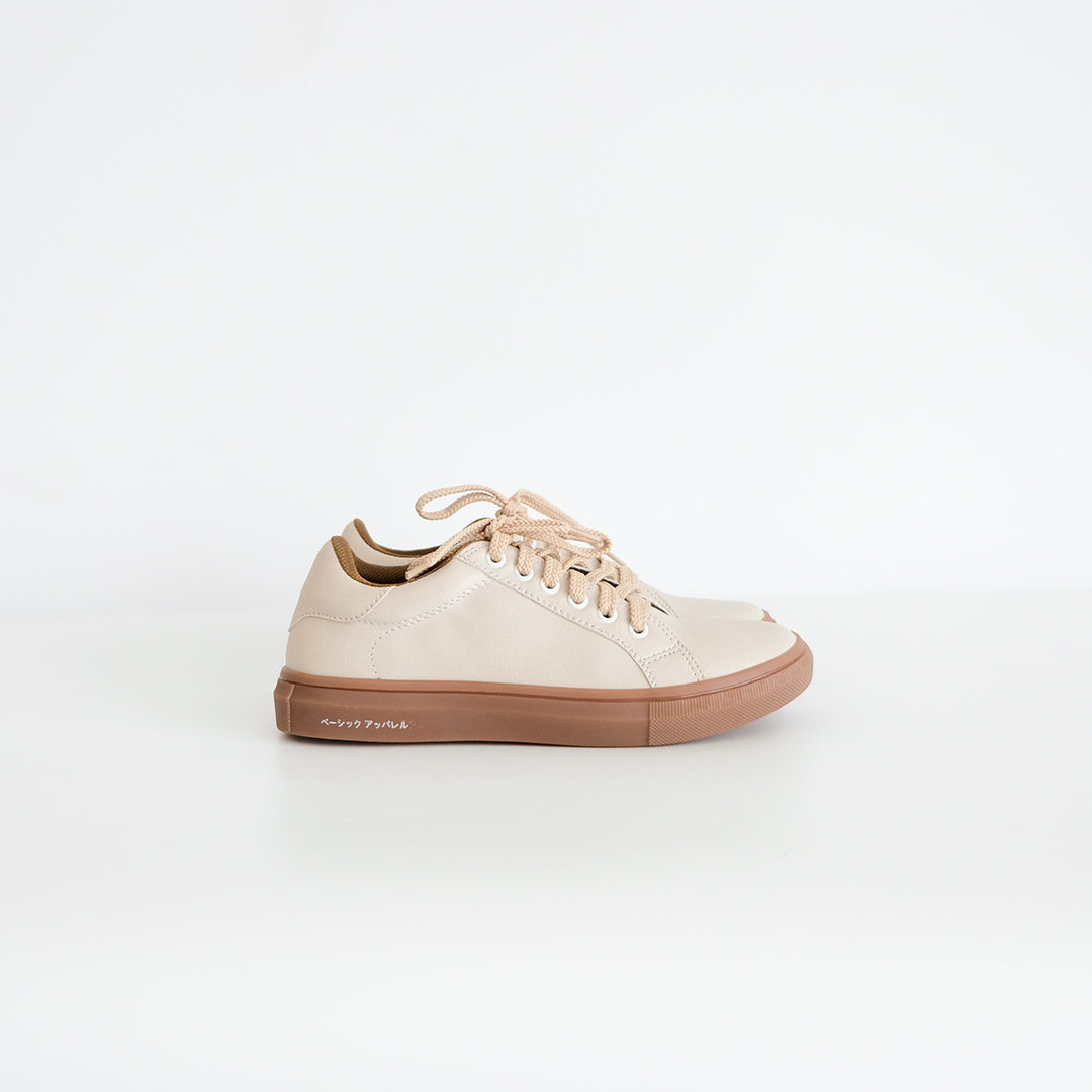 Haru Beige Mocha sole - Women Sneakers