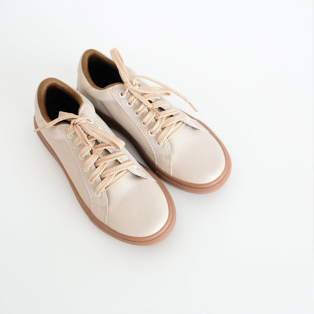 Haru Beige Mocha sole - Women Sneakers
